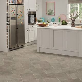 Picture of Karndean Knight Tile  Grey Riven Slate ST16