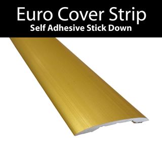 Picture of Euro Cover Strip - Matt Gold 2.7m