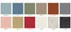 Heritage Collection colour chart