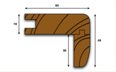 Picture for category Solid Wood Nosings
