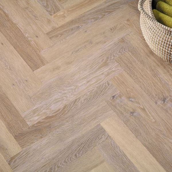 Picture of Knight Tile Herringbone  Rose Washed Oak SM-KP95