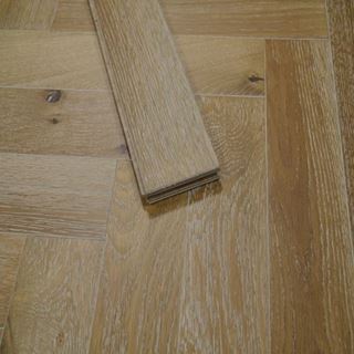Picture of Hampstead Herringbone 90 x 18/4 Smoked White Brushed & Oiled